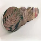 Stolik kawowy do wnętrz lub na zewnątrz z metalową konstrukcją Made in Italy - Carim Viadurini