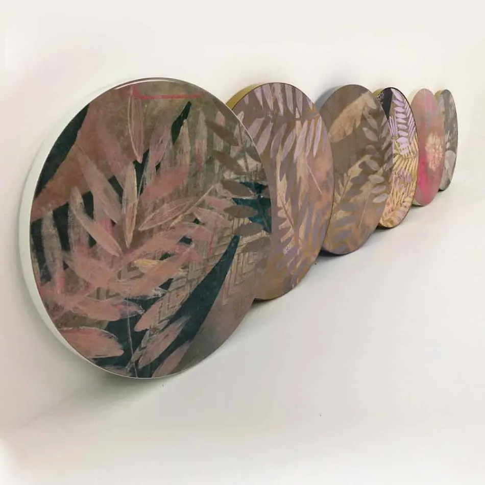 Stolik kawowy do wnętrz lub na zewnątrz z metalową konstrukcją Made in Italy - Carim Viadurini