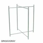 Stolik kawowy do wnętrz lub na zewnątrz z metalową konstrukcją Made in Italy - Carim Viadurini