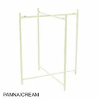 Stolik kawowy do wnętrz lub na zewnątrz z metalową konstrukcją Made in Italy - Carim Viadurini