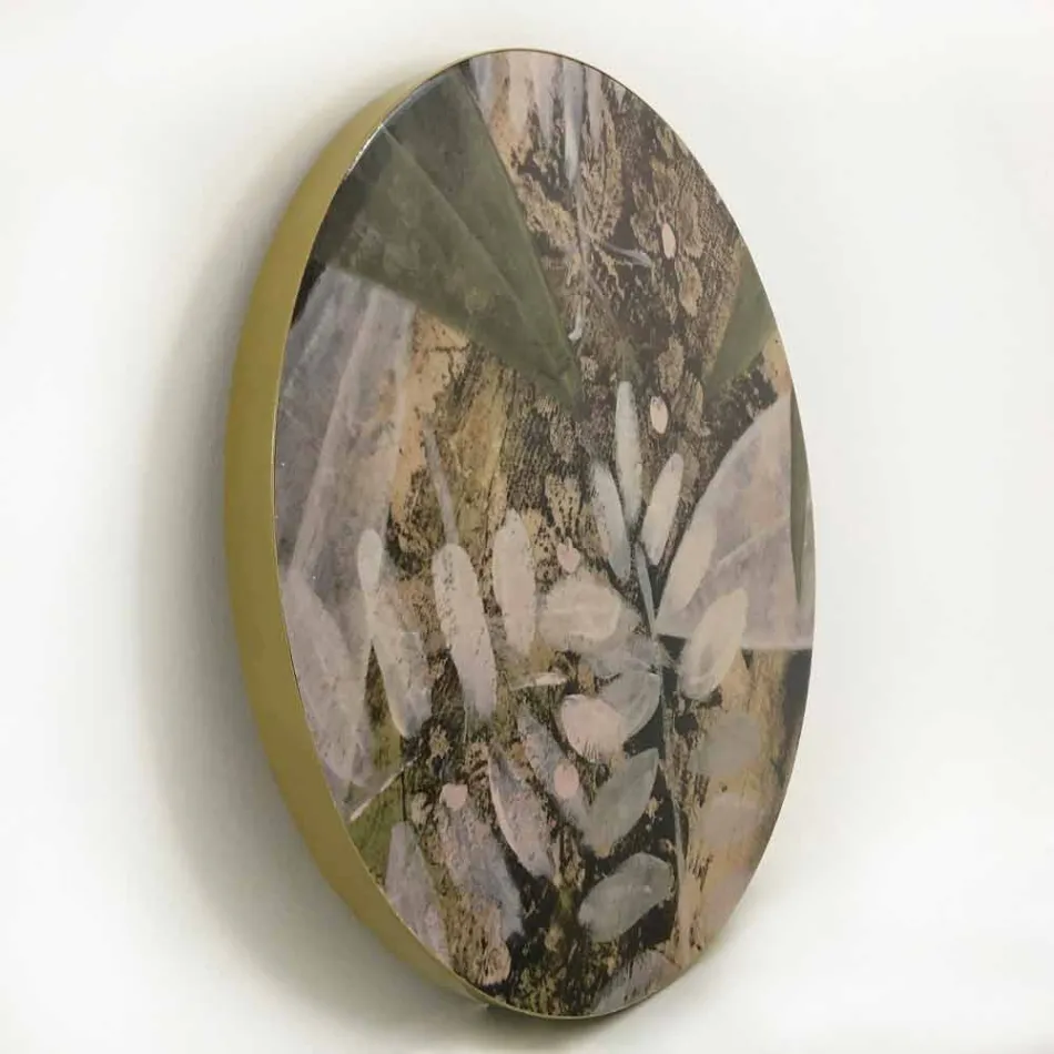 Stolik kawowy do wnętrz lub na zewnątrz z metalową konstrukcją Made in Italy - Carim Viadurini