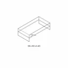 Stolik kawowy z przezroczystego szkła Made in Italy - Tifrana Viadurini