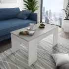 Stolik kawowy z drewnianym pojemnikiem - Scandio Viadurini