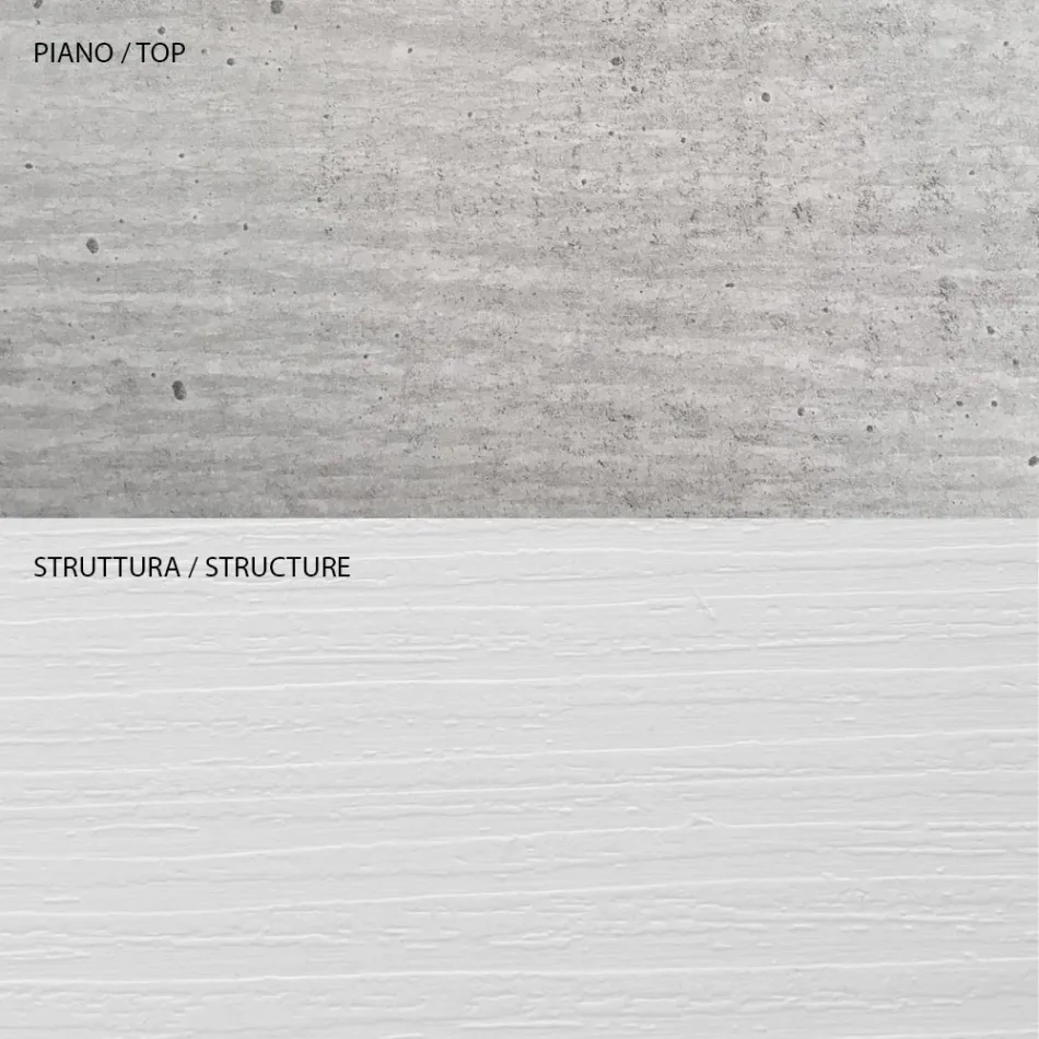 Stolik kawowy z drewnianym pojemnikiem - Scandio Viadurini