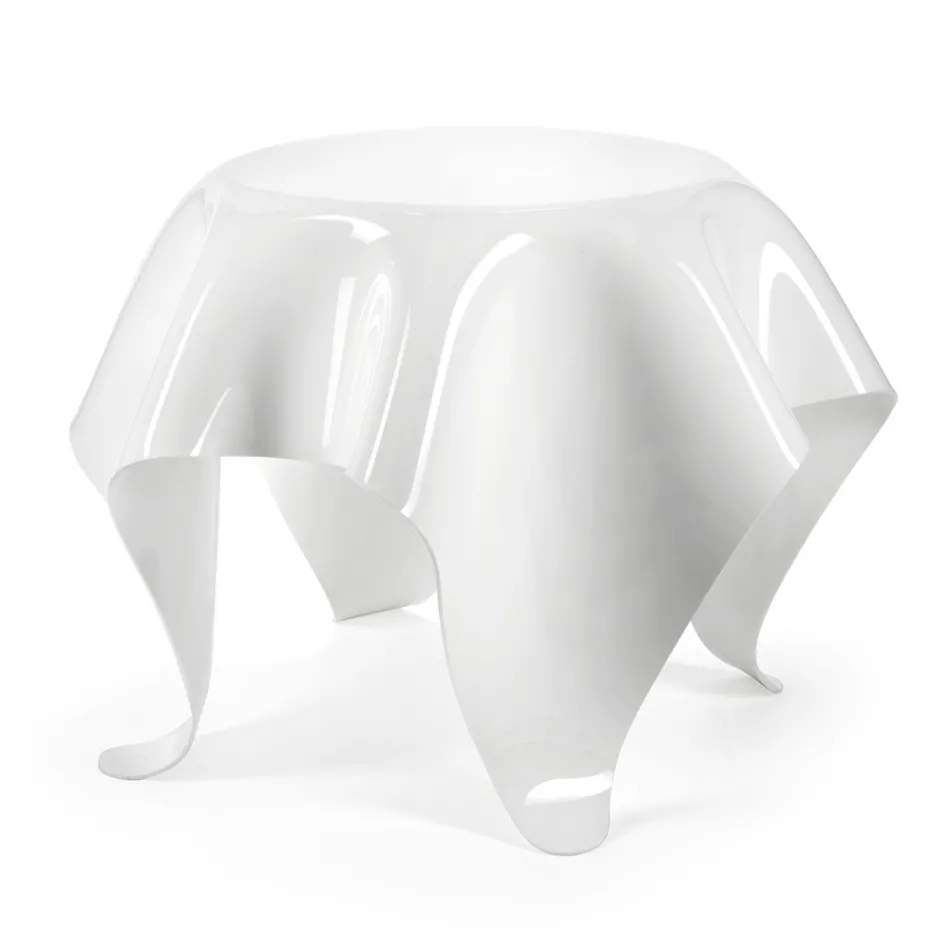 Stolik kawowy z blatem i podstawą z pleksi Made in Italy - Brento Viadurini