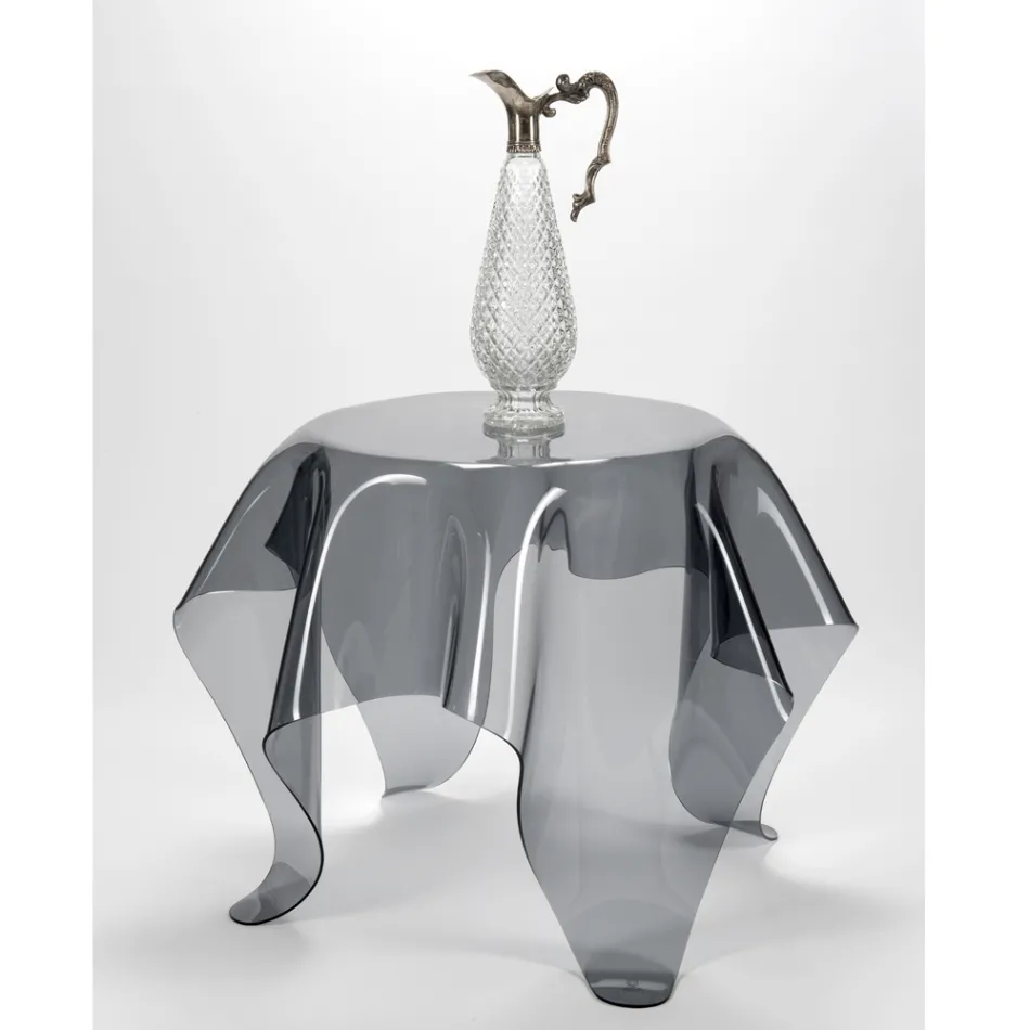 Stolik kawowy z blatem i podstawą z pleksi Made in Italy - Brento Viadurini