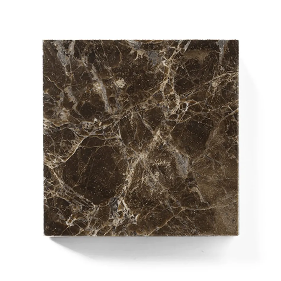 Stolik kawowy z kwadratowym marmurowym blatem Made in Italy - Makino Viadurini