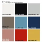 Stolik kawowy z kwadratowym marmurowym blatem Made in Italy - Makino Viadurini