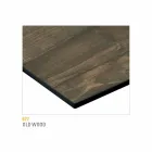 Stolik kawowy z okrągłym blatem z laminowanego HPL Made in Italy - Mina Viadurini