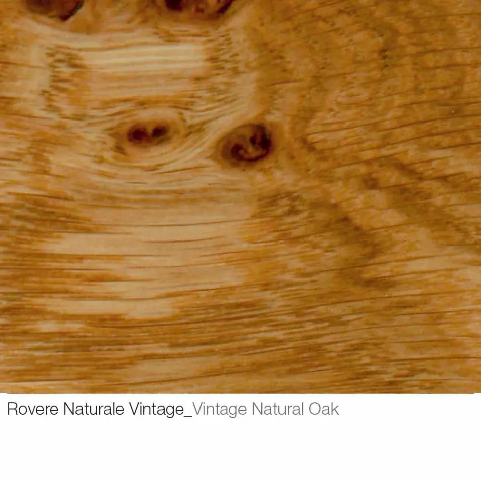 Stolik kawowy z okrągłym drewnianym blatem Made in Italy - Montebianco Viadurini