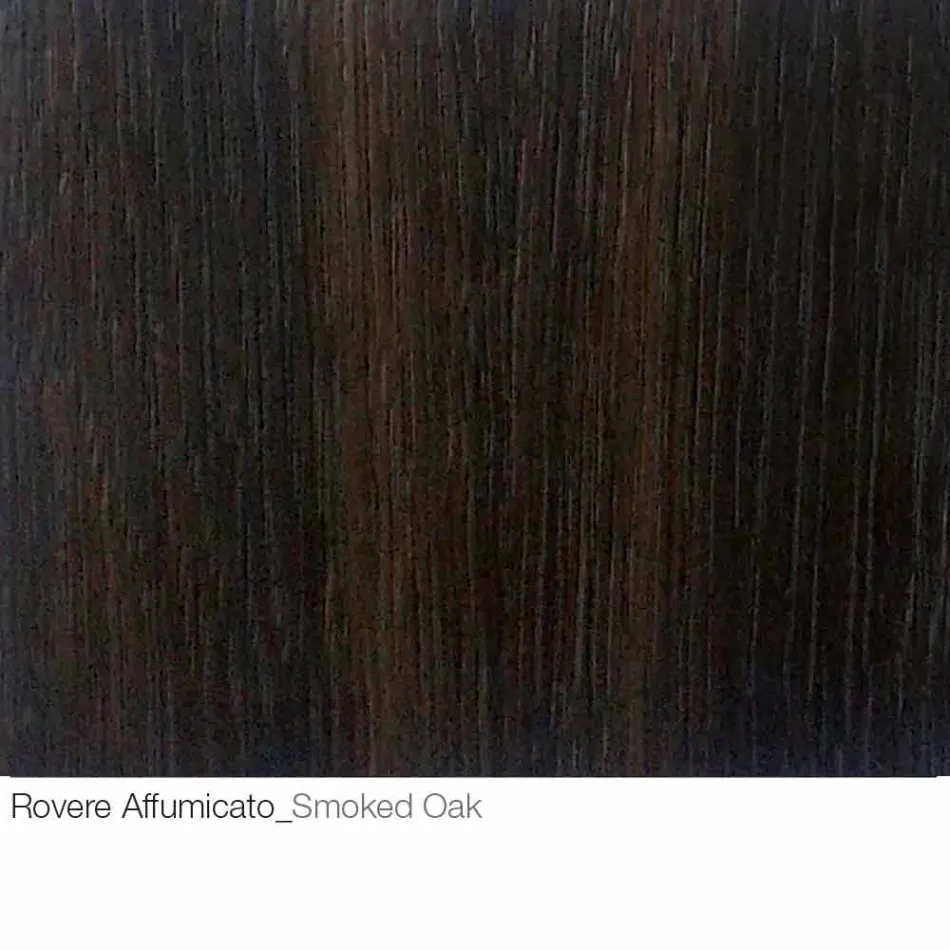 Stolik kawowy z okrągłym drewnianym blatem Made in Italy - Montebianco Viadurini