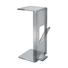 Stolik kawowy ze stojakiem na czasopisma z pleksiglasu Made in Italy - Belle Viadurini