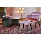 Zaprojektuj stolik kawowy z 2 okrągłymi blatami z Gresu Made in Italy - Sztokholm Viadurini