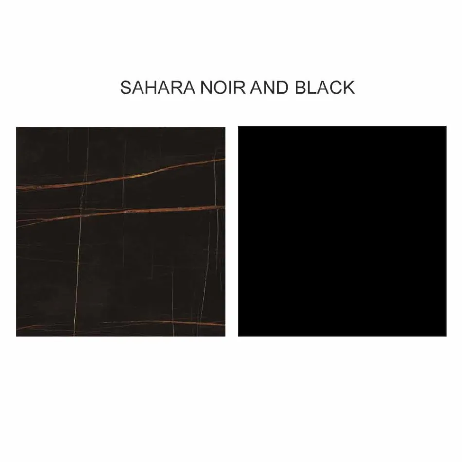 Zaprojektuj stolik kawowy z 2 okrągłymi blatami z Gresu Made in Italy - Sztokholm Viadurini