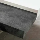 Stolik kawowy Fenix z przezroczystymi nóżkami Made in Italy - Justin Viadurini