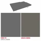 Stolik kawowy Fenix z przezroczystymi nóżkami Made in Italy - Justin Viadurini