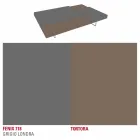 Stolik kawowy Fenix z przezroczystymi nóżkami Made in Italy - Justin Viadurini