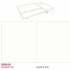 Stolik kawowy Fenix z przezroczystymi nóżkami Made in Italy - Justin Viadurini