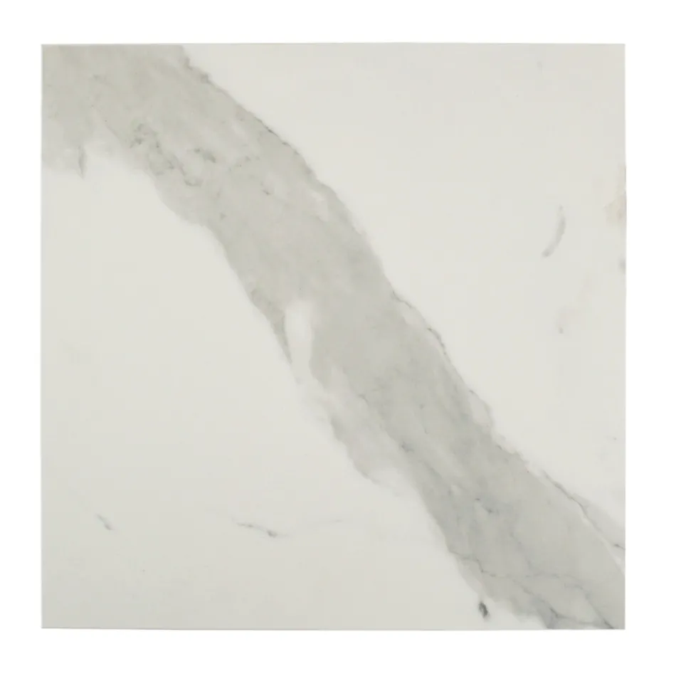 Stolik kawowy z kamionki i stalowa podstawa Made in Italy - Birba Viadurini