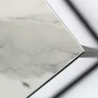 Stolik kawowy z kamionki i stalowa podstawa Made in Italy - Birba Viadurini