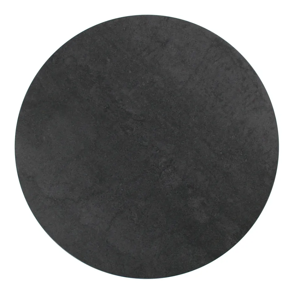 Stolik kawowy z porcelany Grès i okrągła podstawa Made in Italy - Tullia Viadurini