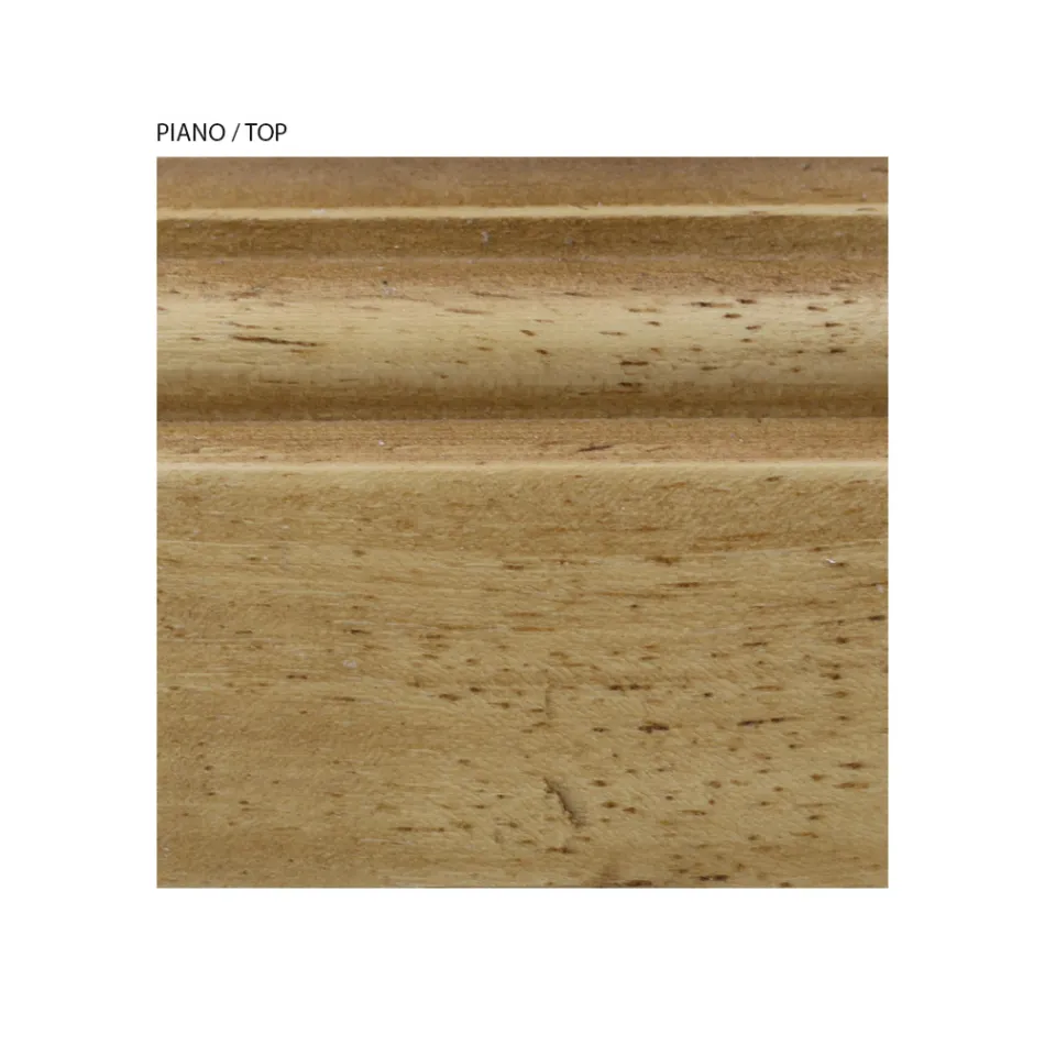 Stolik kawowy z litego drewna bukowego Made in Italy - Frigg Viadurini