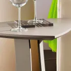 Stolik kawowy z lakierowanego Mdf Made in Italy, wysoka jakość - Lisa Viadurini