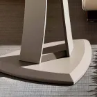 Stolik kawowy z lakierowanego Mdf Made in Italy, wysoka jakość - Lisa Viadurini