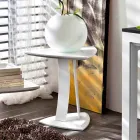 Stolik kawowy z lakierowanego Mdf Made in Italy, wysoka jakość - Lisa Viadurini