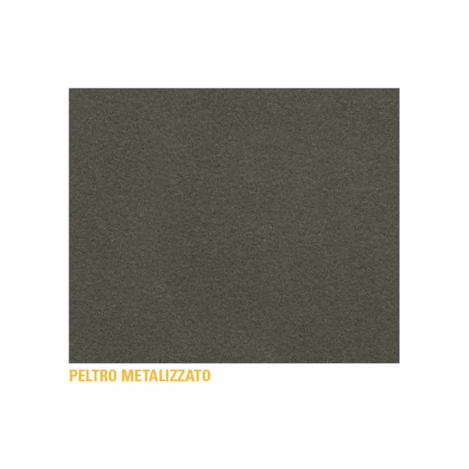 Metalowy stolik kawowy z tacą na pojemniki Made in Italy - Numbo Viadurini