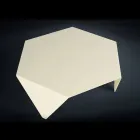 Metal w tabeli kawy laserowo wycinane Ruche Viadurini