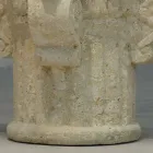 stolik z kamienia i szkła pokoju dziennego z klasycznym wystrojem Balos Viadurini