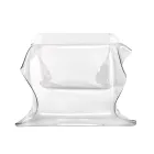 Ręcznie drapowany stolik kawowy z pleksiglasu Made in Italy - Pippo Viadurini