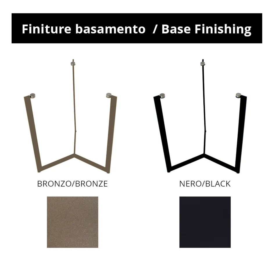 Szklany stolik kawowy ze stalową podstawą Made in Italy - Aspira Viadurini