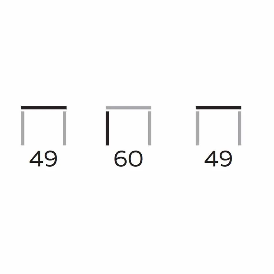 Nowoczesny stolik kawowy z okrągłym blatem z gresu Made in Italy - Stuttgart Viadurini