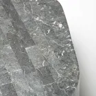 Nowoczesny stolik kawowy w kształcie skamieniałego kamienia - Bowie Viadurini