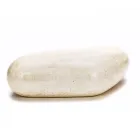 Owalny stolik kawowy z nowoczesnego kamienia kopalnego - Avenue Viadurini