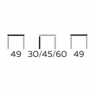 Kwadratowy stolik kawowy z gresu z metalową podstawą Made in Italy - Albert Viadurini