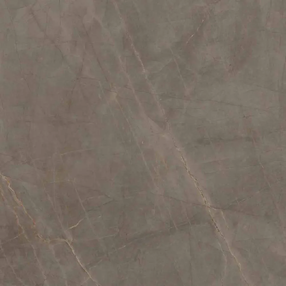 Kwadratowy stolik kawowy z gresu z metalową podstawą Made in Italy - Albert Viadurini