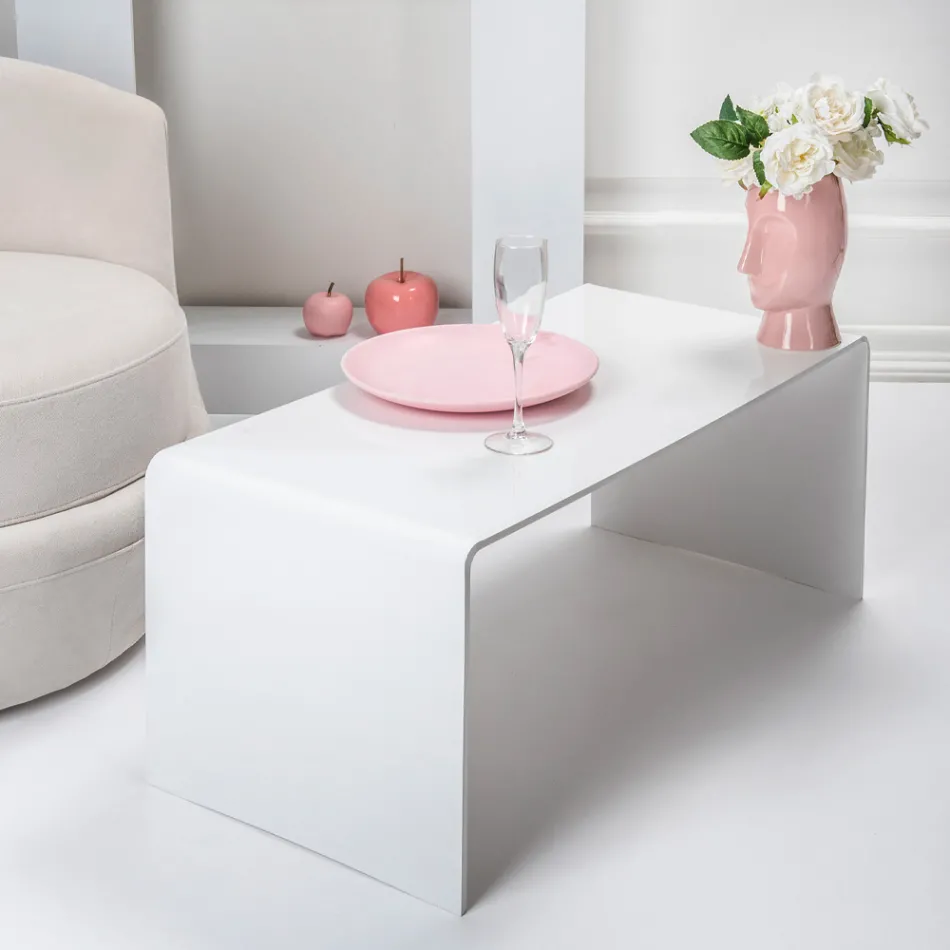 Stolik kawowy wykonany z plexi Made in Italy - Jasmine Viadurini