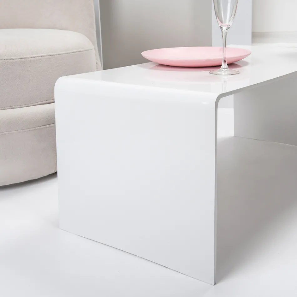 Stolik kawowy wykonany z plexi Made in Italy - Jasmine Viadurini