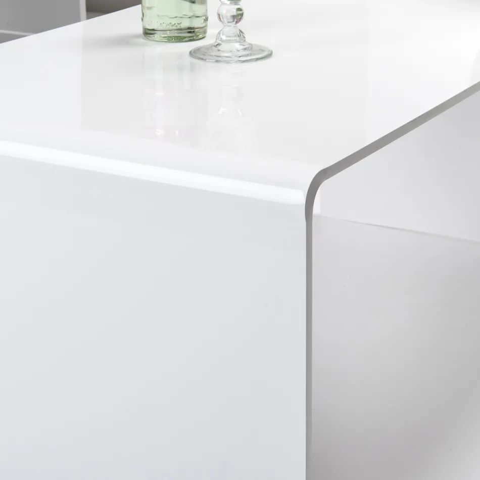 Stolik kawowy wykonany z plexi Made in Italy - Jasmine Viadurini