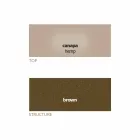 Okrągły stolik kawowy z kryształowym blatem Made in Italy - Indio Viadurini