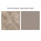 Okrągły stolik kawowy z kamionki i jesionu Made in Italy - Bering Viadurini