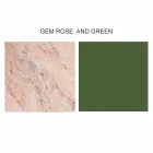 Okrągły stolik kawowy z kamionki i jesionu Made in Italy - Bering Viadurini