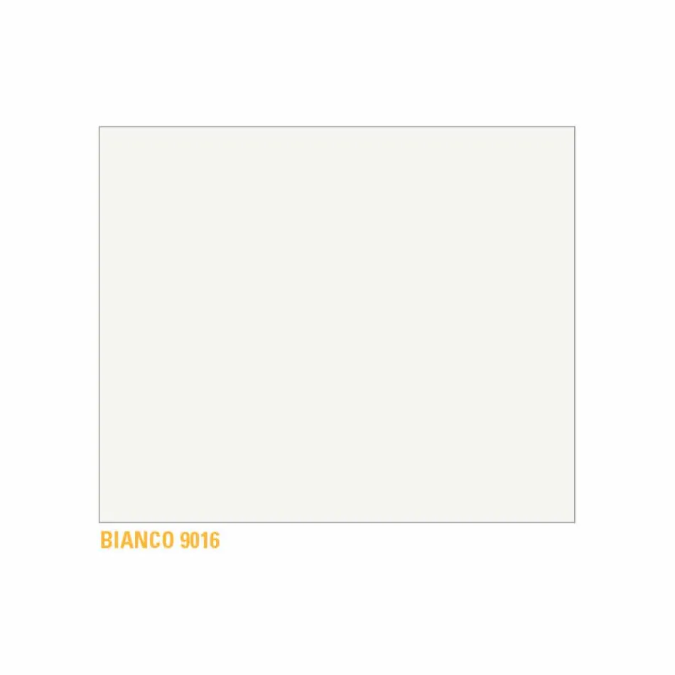 Luksusowy okrągły stolik kawowy z malowanego metalu Made in Italy - Mina Viadurini