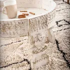 Stolik kawowy Homemotion Rustykalny z Drewna Mango - Sania Viadurini