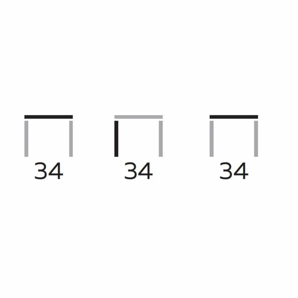 Okrągły stolik kawowy z czarnego szarego lakierowanego drewna Made in Italy - Stuttgart Viadurini
