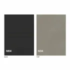 Rozkładany stolik kawowy z drewna i stali Made in Italy - Demetro Viadurini