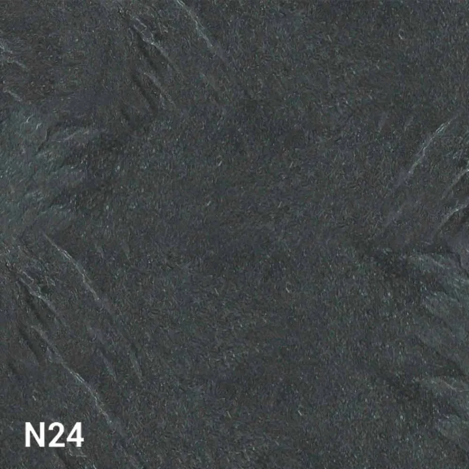 Rozkładany stolik kawowy z drewna i metalu Made in Italy - Patroclus Viadurini